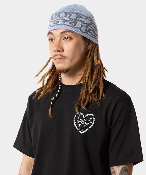 HUF(ハフ)の「FULL SERVICE BEANIE(ニットキャップ/ビーニー・メンズ・ブルー系その他/ブラック・O/S)」の7枚目の写真