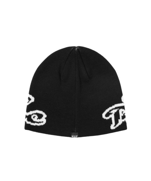 HUF(ハフ)の「FULL SERVICE BEANIE(ニットキャップ/ビーニー・メンズ・ブルー系その他/ブラック・O/S)」の3枚目の写真