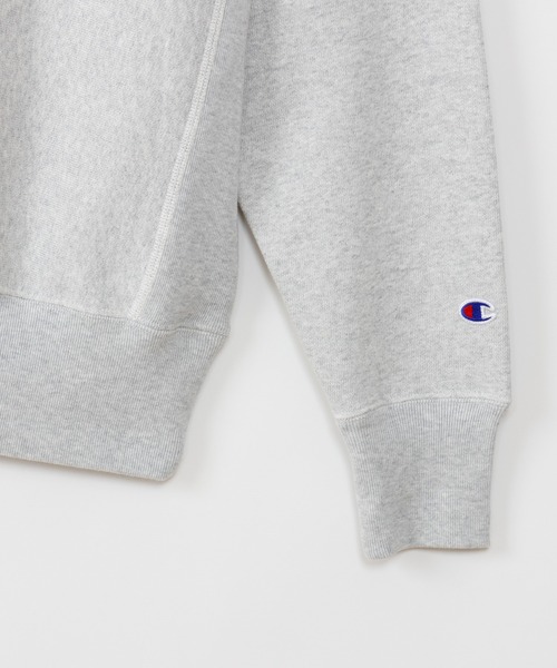 Champion（チャンピオン）の「【Champion/チャンピオン】メンズ リバースウィーブ(R) クルーネックスウェットシャツ（スウェット・メンズ・シルバーグレー/ダークネイビー/ブラック/ブルーグレー/イエロー系その他/ナチュラル・MEDIUM/LARGE/X-LARGE/XX-LARGE）」の10枚目の写真