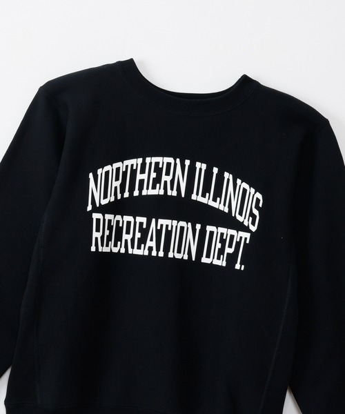 Champion（チャンピオン）の「【Champion/チャンピオン】メンズ リバースウィーブ(R) クルーネックスウェットシャツ（スウェット・メンズ・シルバーグレー/ダークネイビー/ブラック/ブルーグレー/イエロー系その他/ナチュラル・MEDIUM/LARGE/X-LARGE/XX-LARGE）」の12枚目の写真