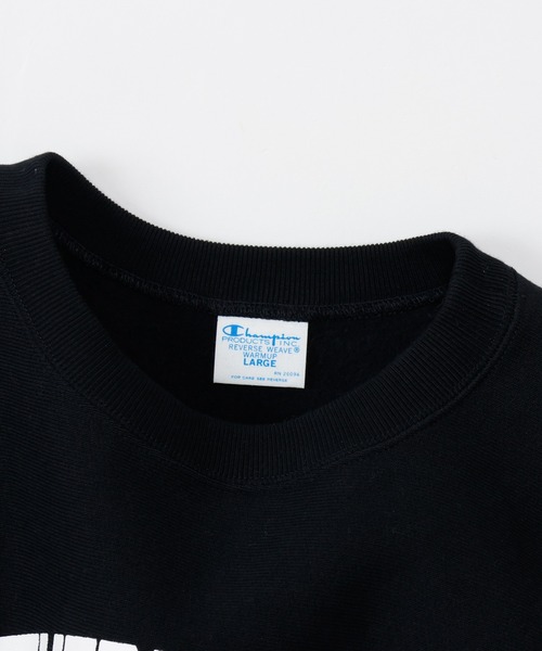 Champion（チャンピオン）の「【Champion/チャンピオン】メンズ リバースウィーブ(R) クルーネックスウェットシャツ（スウェット・メンズ・シルバーグレー/ダークネイビー/ブラック/ブルーグレー/イエロー系その他/ナチュラル・MEDIUM/LARGE/X-LARGE/XX-LARGE）」の13枚目の写真