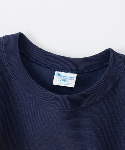 Champion（チャンピオン）の「【Champion/チャンピオン】メンズ リバースウィーブ(R) クルーネックスウェットシャツ（スウェット・メンズ・シルバーグレー/ダークネイビー/ブラック/ブルーグレー/イエロー系その他/ナチュラル・MEDIUM/LARGE/X-LARGE/XX-LARGE）」の21枚目の写真