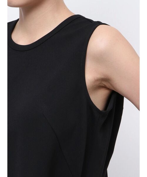 ELENDEEK（エレンディーク）の「ラインカットソーワンピース（ワンピース・レディース・ブラック/レッド・01/02）」の11枚目の写真