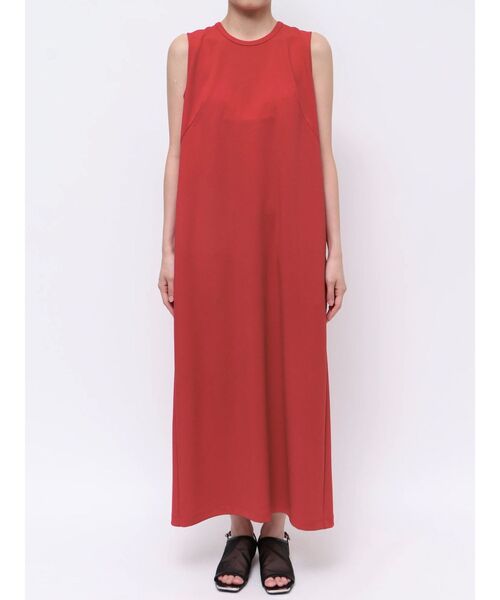 ELENDEEK（エレンディーク）の「ラインカットソーワンピース（ワンピース・レディース・ブラック/レッド・01/02）」の7枚目の写真