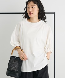 CRAFT STANDARD BOUTIQUE | 接触冷感/UVカット スクエアボリュームスリーブプルオーバー(Tシャツ/カットソー)