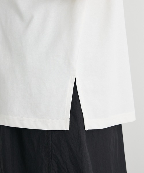 CRAFT STANDARD BOUTIQUE（クラフトスタンダードブティック）の「接触冷感/UVカット スクエアボリュームスリーブプルオーバー（Tシャツ/カットソー・レディース・ブラウン/ホワイト/ブラック・FREE）」の18枚目の写真