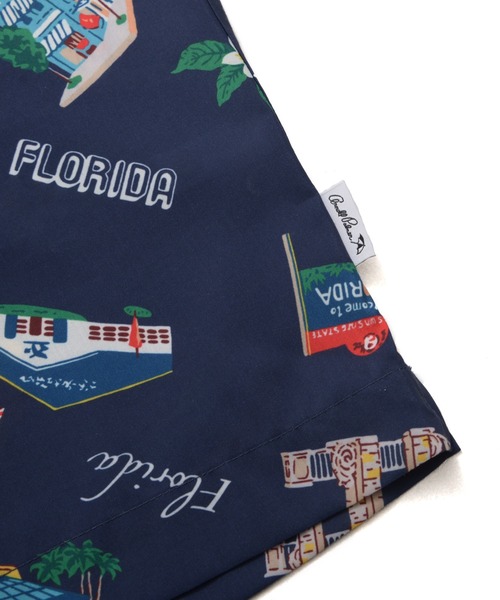 Arnold Palmer（アーノルドパーマー）の「イージーケア シェア アロハシャツ（シャツ/ブラウス・レディース・ネイビー/アイボリー・L/M/S/LL/XS）」の16枚目の写真