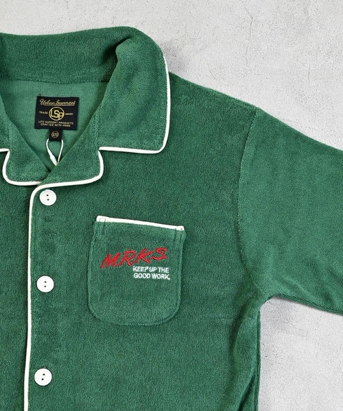 Life Support Products（ライフサポートプロダクツ）の「パイルボーリングシャツ（シャツ/ブラウス・キッズ・チャコール/ブラウン/グリーン・110/100/90/120/150/140/130）」の7枚目の写真