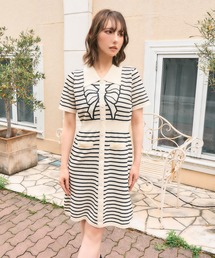 ANAP | リボン ニットミニワンピース(ワンピース)