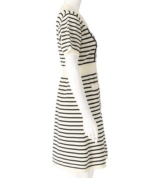 ANAP（アナップ）の「リボン ニットミニワンピース（ワンピース・レディース・アイボリー・FREE）」の4枚目の写真