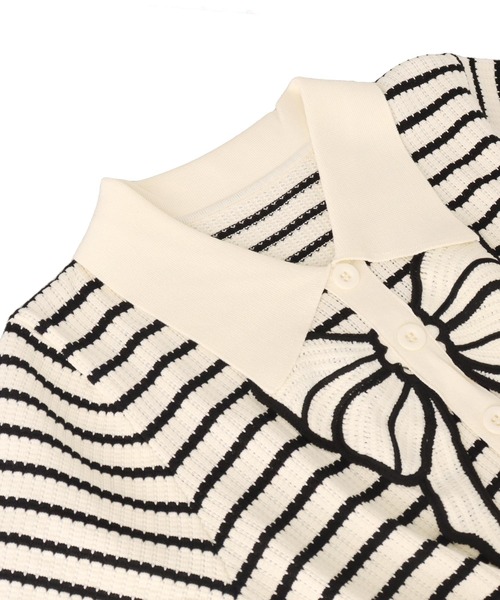 ANAP（アナップ）の「リボン ニットミニワンピース（ワンピース・レディース・アイボリー・FREE）」の8枚目の写真