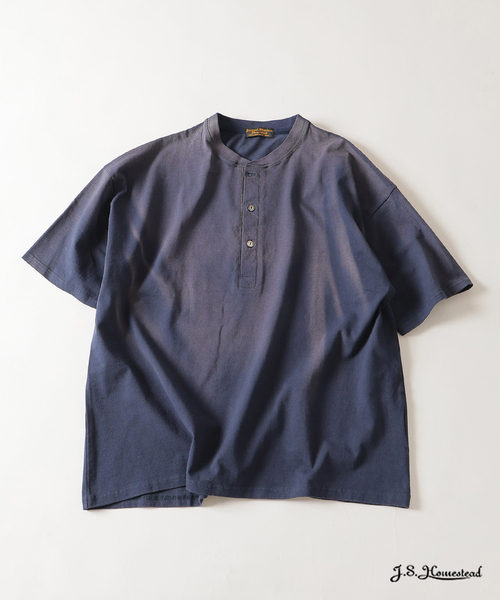J.S.Homestead / フェード ヘンリー ネック Tシャツ（Tシャツ