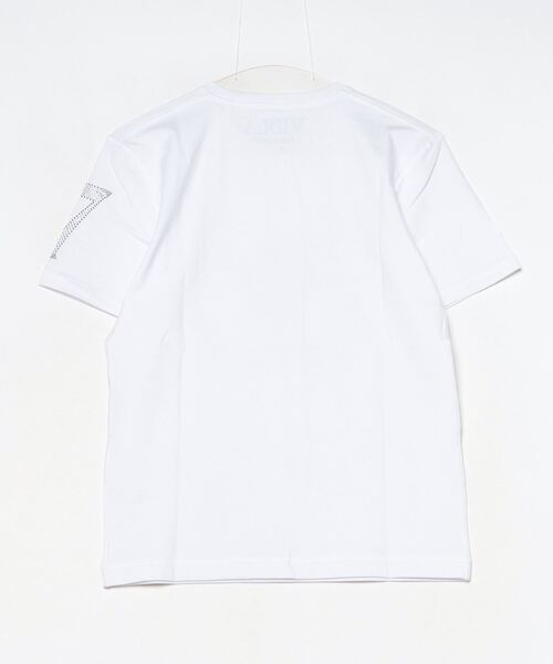 VIOLA（ヴィオラ）の「『VIOLA rumore/ヴィオラ ルモーレ』裏使いクルー半袖Tシャツ（Tシャツ/カットソー・メンズ・ブラック/オレンジ/ホワイト・XL/L/M）」の18枚目の写真