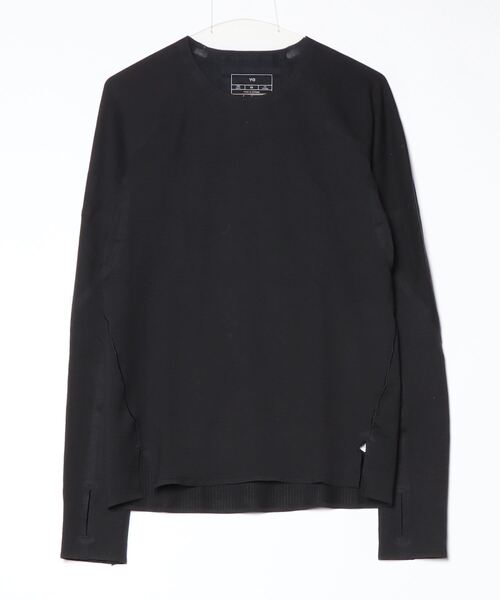 Y-3(ワイスリー)の「Y-3 RUNNING LONG SLEEVE TEE(Tシャツ/カットソー・メンズ・ブラック・SMALL/MEDIUM/LARGE/X-SMALL/X-LARGE/XX-LARGE)」の5枚目の写真