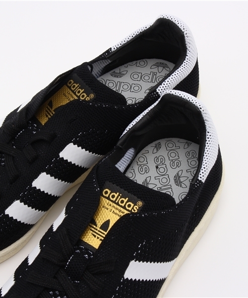 adidas（アディダス）の「adidas SUPERSTAR 80s PRIMEKNITスニーカー/205-ADI-S82780（スニーカー・レディース・ブラック・24.5）」の3枚目の写真