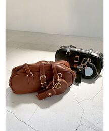 RESEXXY | チャーム付きイーストウエストバック(ハンドバッグ)