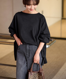 JOURNAL STANDARD relume Leminor カットソー 別注【Leminor/ルミノア】*RELUME Loose border Tee：カットソー