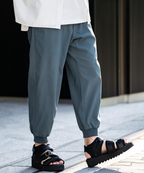 Rocky Monroe(ロッキーモンロー)の「接触冷感 多機能ストレッチクロップドイージージョガーパンツ(その他パンツ・メンズ・オフホワイト/ブラック/インディゴブルー/ベージュ/ブルーグレー/ネイビー/グレー/チャコールグレー/サックスブルー/カーキ・XXL/XL/L/M/S)」の5枚目の写真