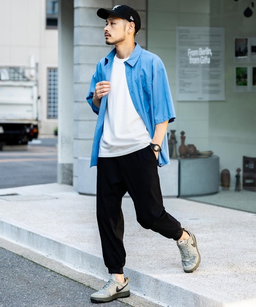 Rocky Monroe(ロッキーモンロー)の「接触冷感 多機能ストレッチクロップドイージージョガーパンツ(その他パンツ・メンズ・オフホワイト/ブラック/インディゴブルー/ベージュ/ブルーグレー/ネイビー/グレー/チャコールグレー/サックスブルー/カーキ・XXL/XL/L/M/S)」の14枚目の写真