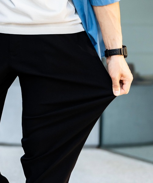 Rocky Monroe(ロッキーモンロー)の「接触冷感 多機能ストレッチクロップドイージージョガーパンツ(その他パンツ・メンズ・オフホワイト/ブラック/インディゴブルー/ベージュ/ブルーグレー/ネイビー/グレー/チャコールグレー/サックスブルー/カーキ・XXL/XL/L/M/S)」の18枚目の写真