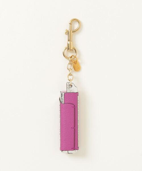 ANYA HINDMARCH(アニヤハインドマーチ)の「ANYA HINDMARCH Anya Brands Charm Raspberry Pez in Fine Capra アニヤハインドマーチ キーホルダー(キーホルダー・レディース・ブラウン系1・FREE)」の9枚目の写真