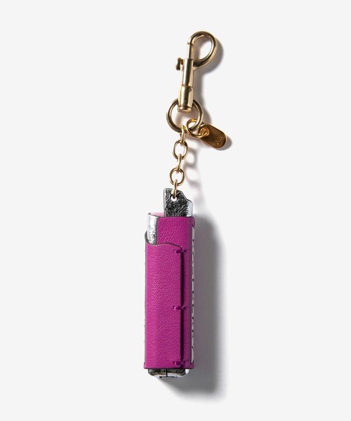 ANYA HINDMARCH(アニヤハインドマーチ)の「ANYA HINDMARCH Anya Brands Charm Raspberry Pez in Fine Capra アニヤハインドマーチ キーホルダー(キーホルダー・レディース・ブラウン系1・FREE)」の4枚目の写真