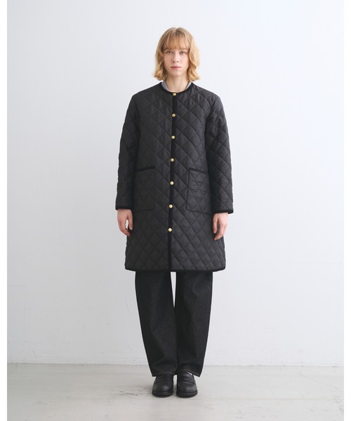 新品✨トラディショナルウェザーウェア　ARKLEY LONG A-LINE ARKLEY A-LINE LONG アークリー Aライン ロング｜ブラック｜ウィメンズ