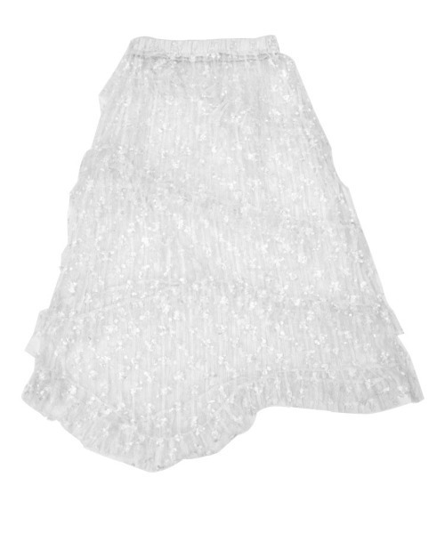 DONOBAN（ドノバン）の「レイヤードレーススカート（スカート・レディース・ホワイト・ONE）」の17枚目の写真