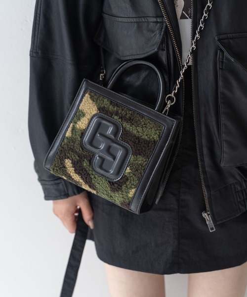 WEB限定商品】GYDA (ジェイダ)2WAY チェーンショルダーミニスクエア