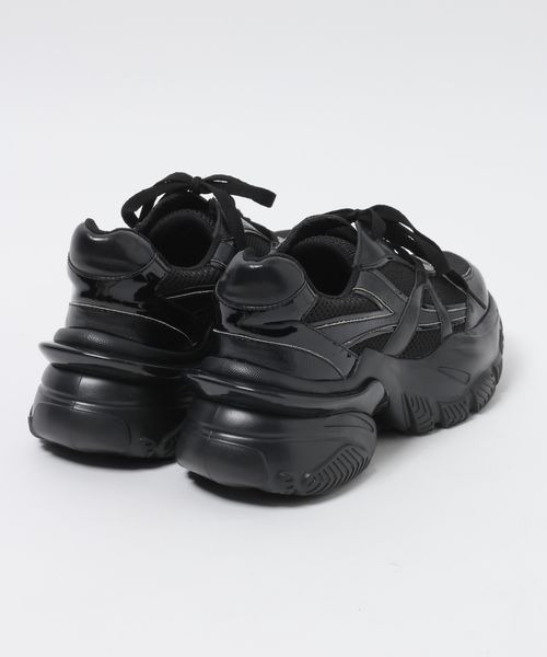 PAGEBOY(ページボーイ)の「ダットコンビソールスニーカー(スニーカー・レディース・ブラック/シルバー/オフホワイト・LARGE/MEDIUM)」の12枚目の写真