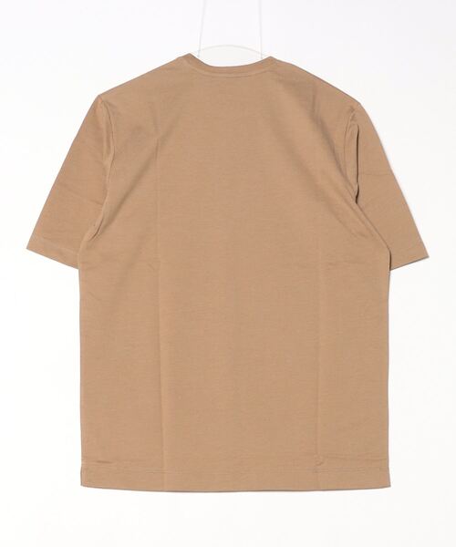 three dots(スリードッツ)の「パウダリーコットン クルーネックTシャツ(Tシャツ/カットソー・レディース・オリーブ/ウィート・SMALL/MEDIUM/LARGE/X-LARGE)」の3枚目の写真