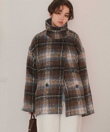 titivate | 2wayカラーミドルシャギーコート(ダウンジャケット/コート)