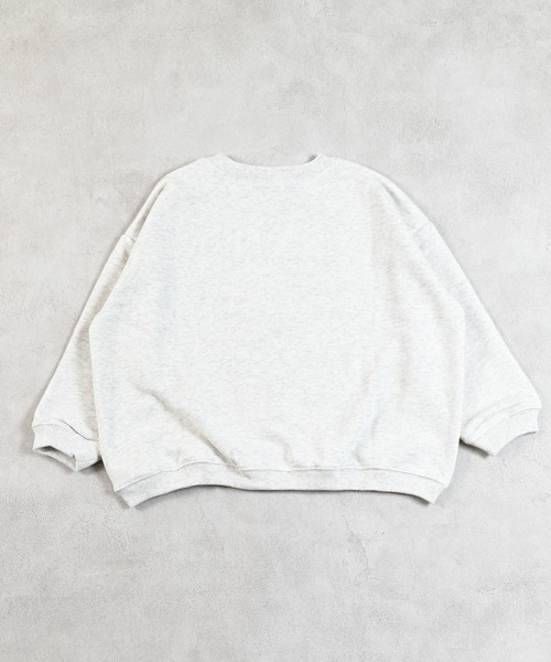 Tom＆Jerry（トムアンドジェリー）の「【トムとジェリー】別注プリントトレーナー（スウェット・キッズ・ベージュ/ラベンダー/ホワイト系その他/チャコール・100/130/150/140/120/110/95/90/80）」の7枚目の写真