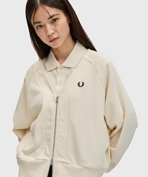 Zip-Through Sweatshirt Cardigan／ジップアップスウェット