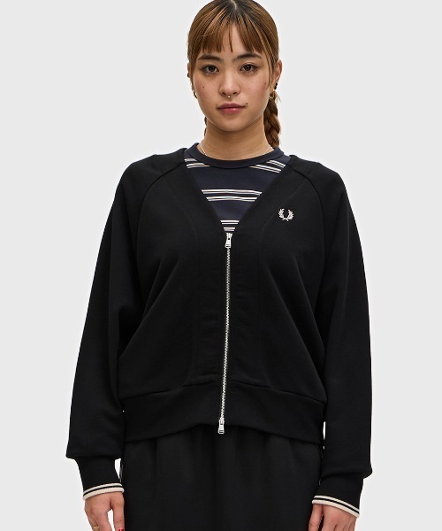 フレッドペリー Zip-Through Sweatshirt Cardigan Zip-Through Sweatshirt Cardigan/ジップアップスウェット