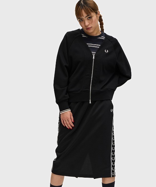 FRED PERRY クラシック ジップ スルー カーディガン ブラック M 楽天市場】フレッドペリー クラシック ジップ スルー