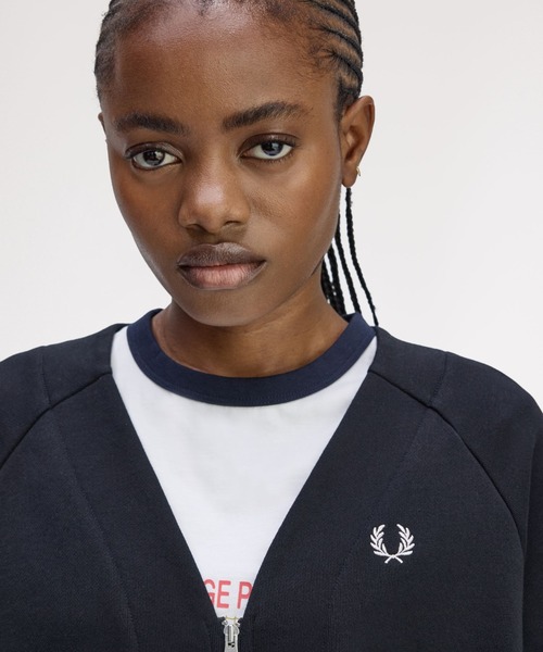 Zip-Through Sweatshirt Cardigan／ジップアップスウェット