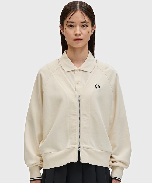 Zip-Through Sweatshirt Cardigan／ジップアップスウェット