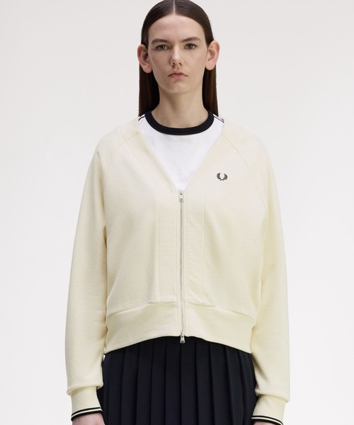 Zip-Through Sweatshirt Cardigan／ジップアップスウェット