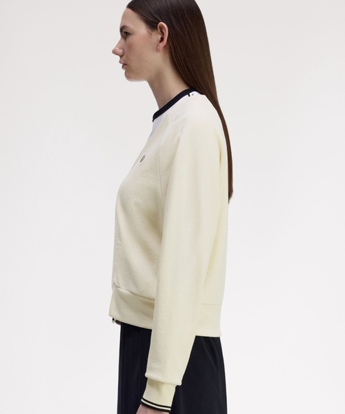 Zip-Through Sweatshirt Cardigan／ジップアップスウェット