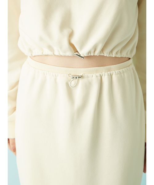 LILY BROWN（リリーブラウン）の「ペンシルスウェットスカート（スカート・レディース・アイボリー/グレー/ピンク/ネイビー/その他・F）」の17枚目の写真