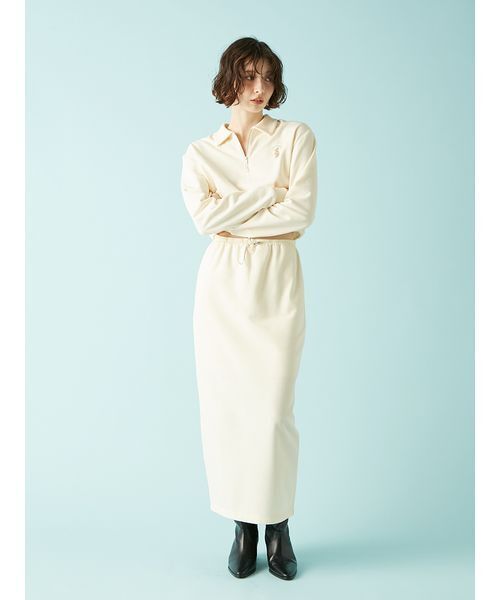 LILY BROWN（リリーブラウン）の「ペンシルスウェットスカート（スカート・レディース・アイボリー/グレー/ピンク/ネイビー/その他・F）」の22枚目の写真