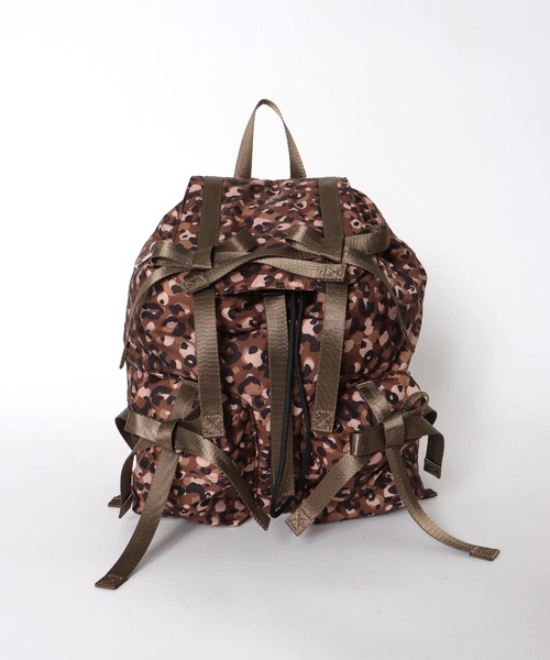 Three Four Time(スリーフォータイム)の「【Casselini】リボンバックパック(バックパック/リュック・レディース・ブラウン・FREE)」の5枚目の写真