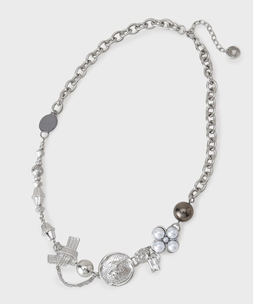 tk.TAKEO KIKUCHI（ティーケータケオキクチ）の「チャームネックレス（ネックレス・メンズ・シルバー/シルバー系・00）」の3枚目の写真