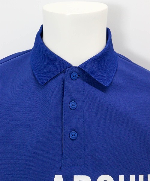 archivio(アルチビオ)の「<MENS>【メンズ】ライン襟速乾ニットポロシャツ(ポロシャツ・メンズ・ホワイト/ネイビー/ブルー・LL/M/L)」の18枚目の写真