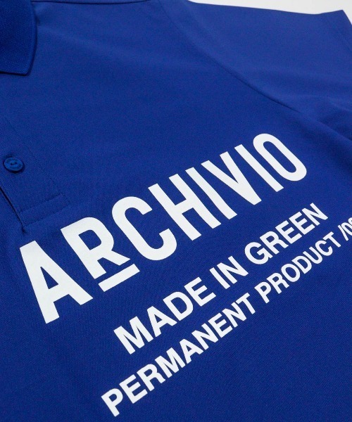 archivio(アルチビオ)の「<MENS>【メンズ】ライン襟速乾ニットポロシャツ(ポロシャツ・メンズ・ホワイト/ネイビー/ブルー・LL/M/L)」の20枚目の写真
