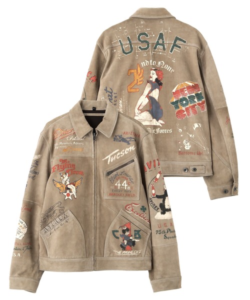 AVIREX（アヴィレックス）の「avirex/ アヴィレックス/ BELTED MOUTON