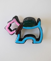 Port（ポート）の「【 Port / ポート 】 カラフル ドッグ シルエット ヘアクリップ #_（バレッタ/ヘアクリップ・キッズ）」