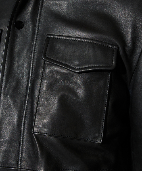 5351 M-65レザージャケット 25A/W】M-65 レザージャケット｜5351POUR LES HOMMES / 5351