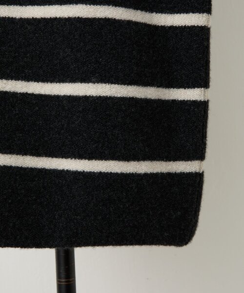 BEARDSLEY（ビアズリー）の「《15 quinze》ウールパイルリバーシブルチュニック（ニット/セーター・レディース・ダークグレー・FREE）」の8枚目の写真